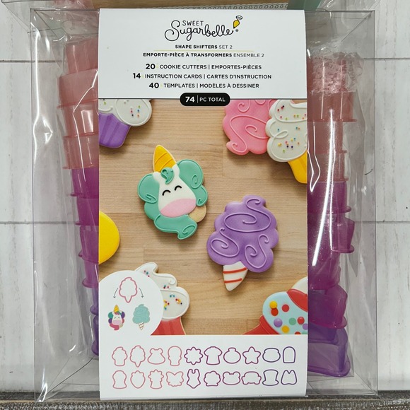 Sweet Sugarbelle Shape Shifters Cookie Cutter Set 2-Piece Bundle Baking Shapes - Picture 2 of 8